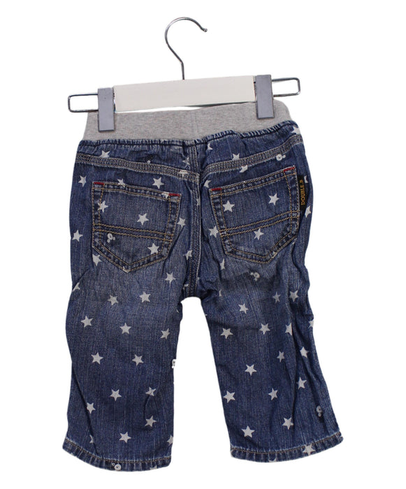 A Blue Casual Pants from Miki House in size 18-24M for boy. (Back View)