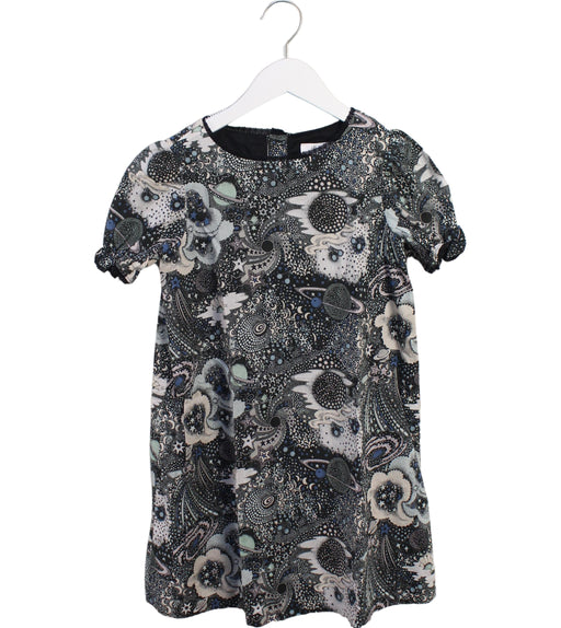 A Black Short Sleeve Dresses from Bonpoint in size 10Y for girl. (Front View)