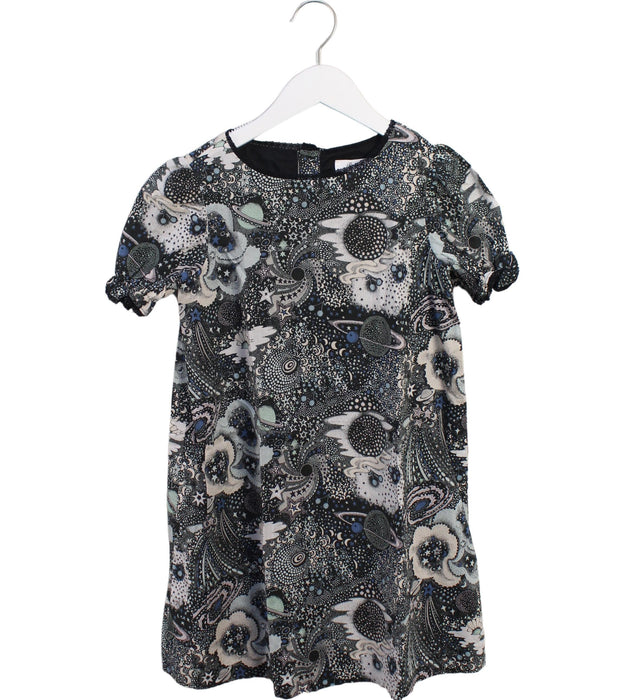 A Black Short Sleeve Dresses from Bonpoint in size 10Y for girl. (Front View)