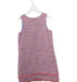 A Pink Sleeveless Dresses from Brooks Brothers in size 8Y for girl. (Back View)