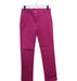 A Pink Casual Pants from Brooks Brothers in size 8Y for girl. (Front View)