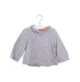 A Blue Long Sleeve Tops from Cyrillus in size 6-12M for girl. (Front View)