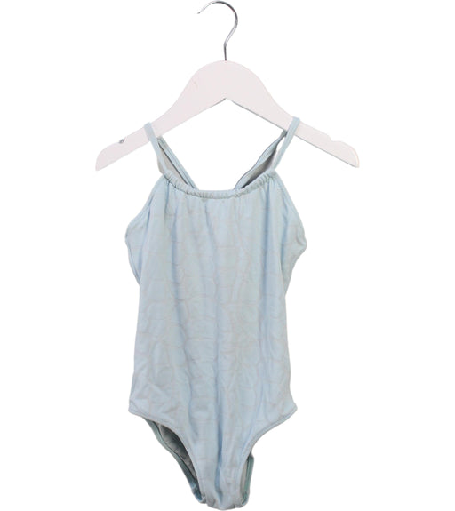 A Blue Swimsuits from Vilebrequin in size 6T for girl. (Front View)