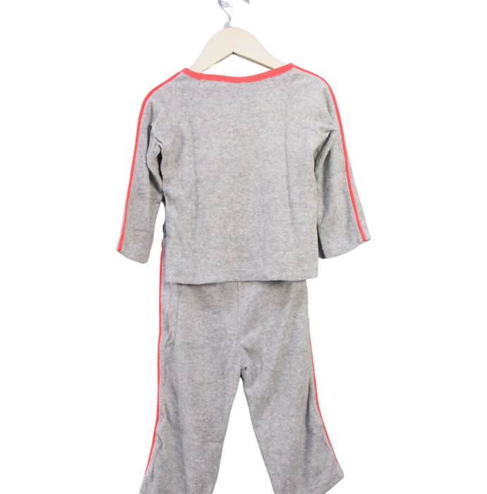 A Grey Pants Sets from DPAM in size 3T for girl. (Back View)