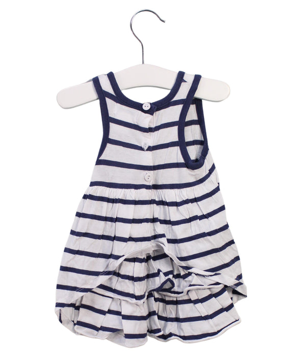 A White Sleeveless Dresses from Ralph Lauren in size 6-12M for girl. (Back View)