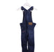 A Navy Long Overalls from DPAM in size 3T for girl. (Back View)