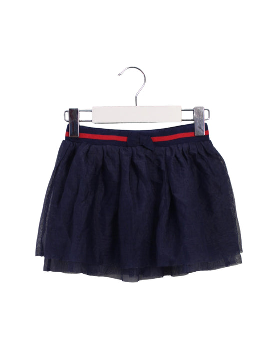 A Navy Tulle Skirts from DPAM in size 4T for girl. (Front View)