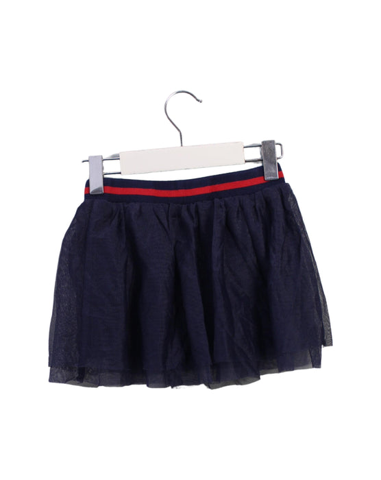 A Navy Tulle Skirts from DPAM in size 4T for girl. (Back View)