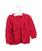 A Red Cardigans from DPAM in size 18-24M for girl. (Front View)