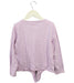 A Purple Long Sleeve Tops from Crewcuts in size 4T for girl. (Back View)