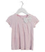 A Pink Short Sleeve Tops from ELLE in size 4T for girl. (Front View)