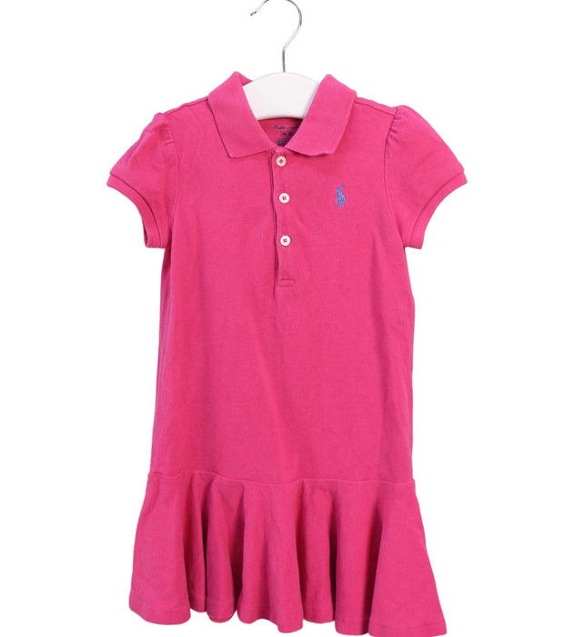 A Pink Dress Sets from Ralph Lauren in size 12-18M for girl. (Front View)