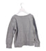 A Grey Crewneck Sweatshirts from Champion in size 7Y for boy. (Back View)