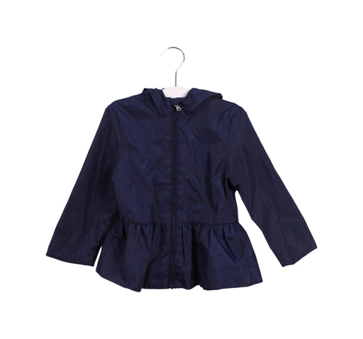 A Blue Lightweight Jackets from Ralph Lauren in size 2T for girl. (Front View)