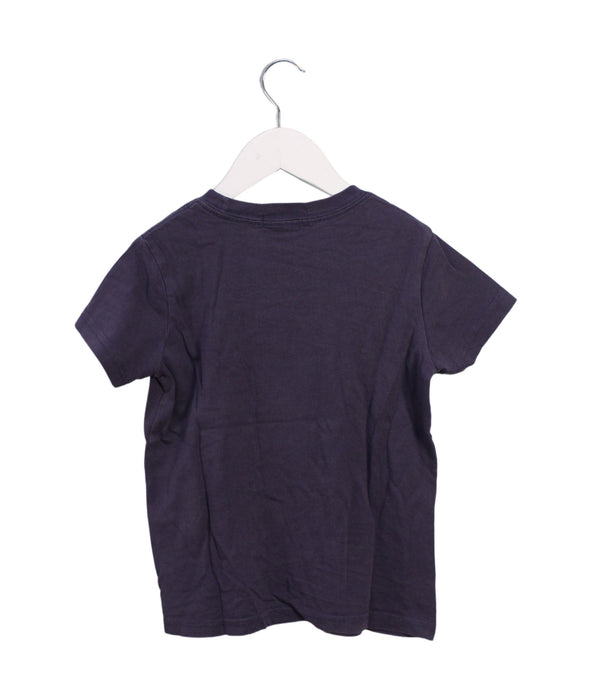 A Purple Short Sleeve T Shirts from Polo Ralph Lauren in size 4T for boy. (Back View)