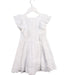 A White Short Sleeve Dresses from Polo Ralph Lauren in size 4T for girl. (Back View)