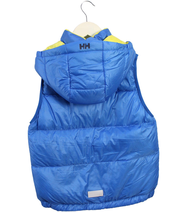 A Blue Outerwear Vests from Helly Hansen in size 7Y for boy. (Back View)