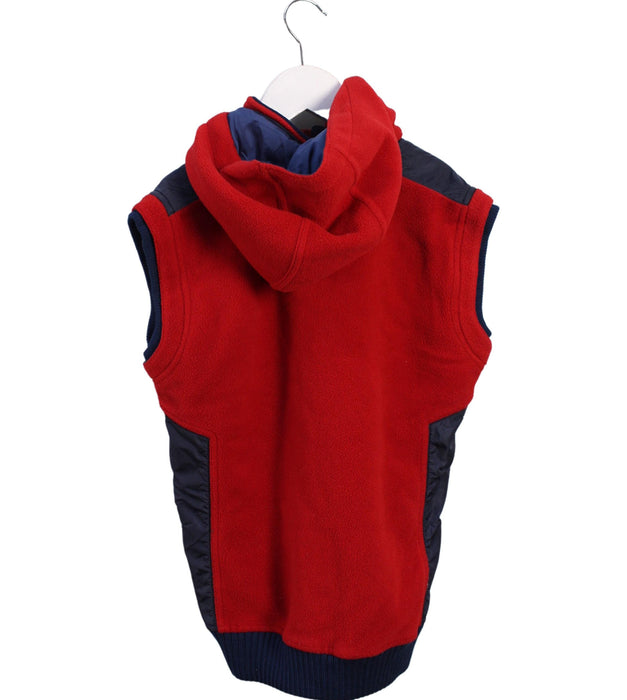 A Red Outerwear Vests from Paul & Shark in size 8Y for boy. (Back View)