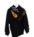 A Black Zippered Sweatshirts from BAPE KIDS in size 7Y for boy. (Back View)