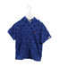 A Blue Short Sleeve Tops from BAPE KIDS in size 4T for boy. (Front View)