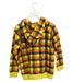 A Yellow Zippered Sweatshirts from BAPE KIDS in size 7Y for boy. (Back View)