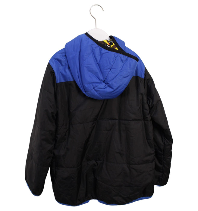 A Black Puffer/Quilted Jackets from BAPE KIDS in size 10Y for boy. (Back View)