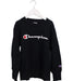 A Black Crewneck Sweatshirts from Champion in size 10Y for boy. (Front View)