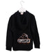 A Black Zippered Sweatshirts from XLARGE Kids in size 7Y for boy. (Back View)