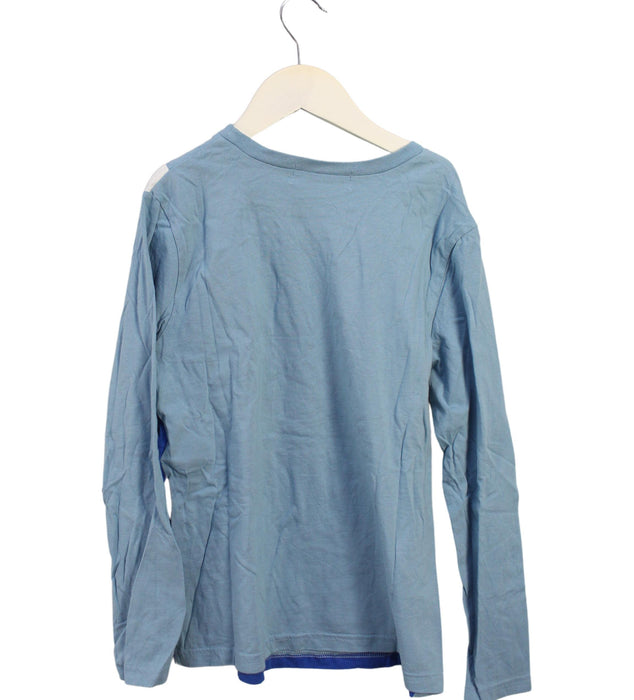 A Blue Long Sleeve Tops from Ne-Net in size 10Y for boy. (Back View)