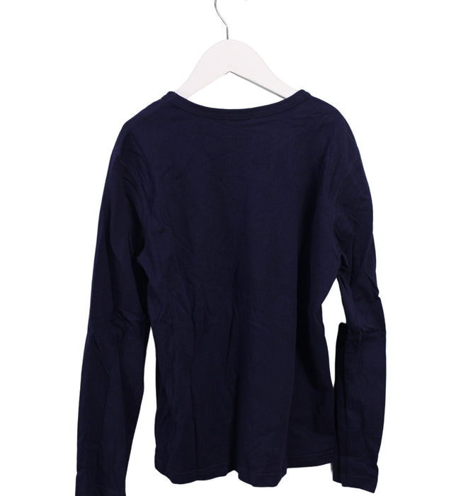 A Navy Long Sleeve Tops from Comme Ca Ism in size 10Y for boy. (Back View)