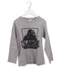 A Grey Long Sleeve Tops from XLARGE Kids in size 6T for boy. (Front View)