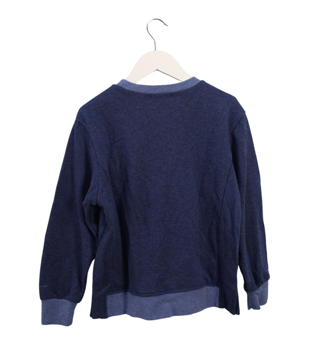 A Blue Crewneck Sweatshirts from Comme Ca Ism in size 10Y for boy. (Back View)