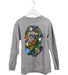 A Grey Crewneck Sweatshirts from BAPE KIDS in size 7Y for boy. (Front View)