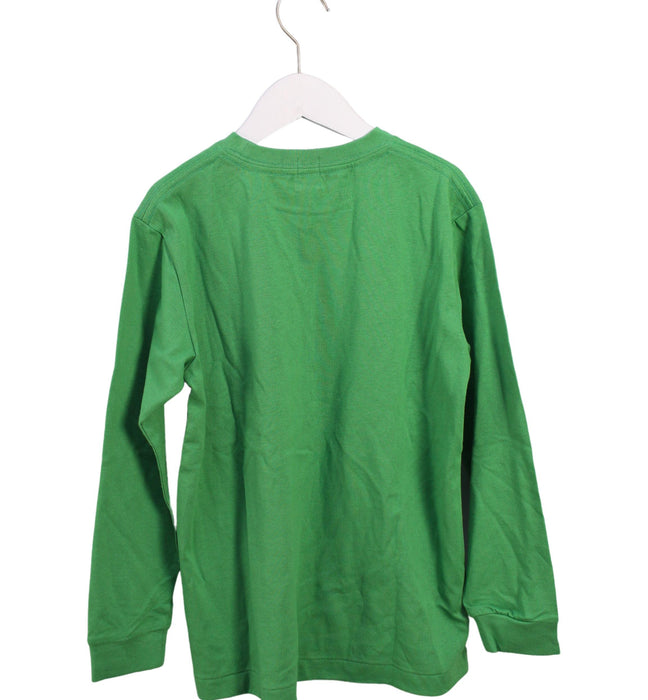 A Green Long Sleeve Tops from BAPE KIDS in size 10Y for boy. (Back View)