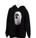 A Black Hooded Sweatshirts from BAPE KIDS in size 10Y for boy. (Front View)