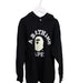 A Black Hooded Sweatshirts from BAPE KIDS in size 10Y for boy. (Front View)