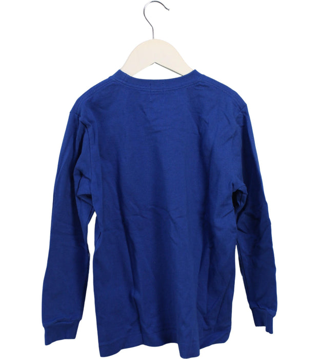 A Blue Long Sleeve Tops from BAPE KIDS in size 7Y for boy. (Back View)