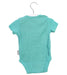 A Green Short Sleeve Bodysuits from Frugi in size 0-3M for neutral. (Back View)