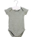 A Green Short Sleeve Bodysuits from Quincy Mae in size 3-6M for neutral. (Front View)