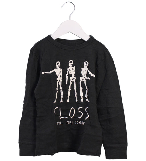 A Black Crewneck Sweatshirts from Crewcuts in size 3T for boy. (Front View)