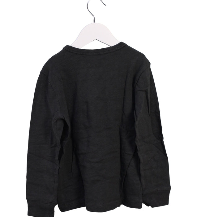A Black Crewneck Sweatshirts from Crewcuts in size 3T for boy. (Back View)