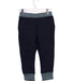 A Black Sweatpants from Crewcuts in size 3T for girl. (Back View)