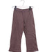 A Brown Sweatpants from Mini Mioche in size 3T for boy. (Front View)