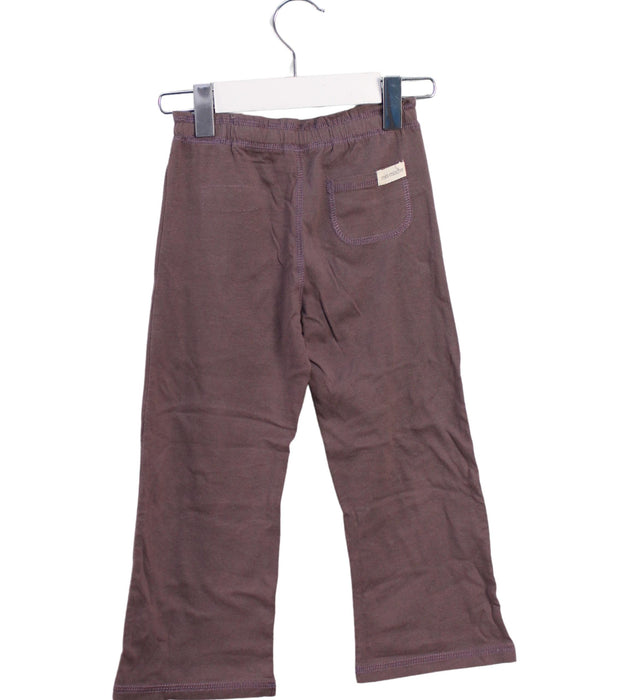 A Brown Sweatpants from Mini Mioche in size 3T for boy. (Back View)