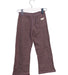 A Brown Sweatpants from Mini Mioche in size 3T for boy. (Back View)