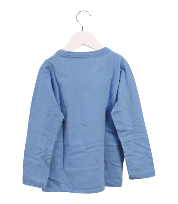 A Blue Long Sleeve Tops from Boden in size 3T for boy. (Back View)