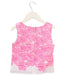 A Pink Sleeveless Tops from Charabia in size 5T for girl. (Back View)