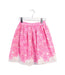 A Pink Short Skirts from Charabia in size 6T for girl. (Front View)