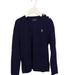 A Navy Knit Sweaters from Polo Ralph Lauren in size 6T for girl. (Front View)