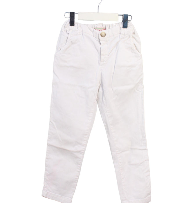 A White Casual Pants from Bonpoint in size 8Y for girl. (Front View)